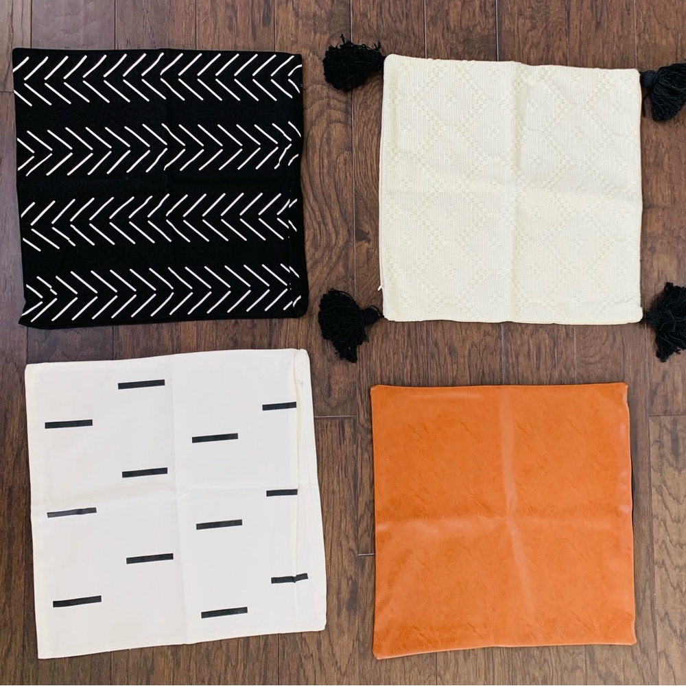 decor pillow cases set of 4